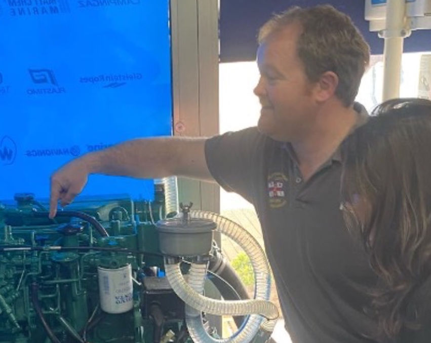 RYA Diesel Engine Training on a Sailing Yacht on the West Coast of Lisbon
